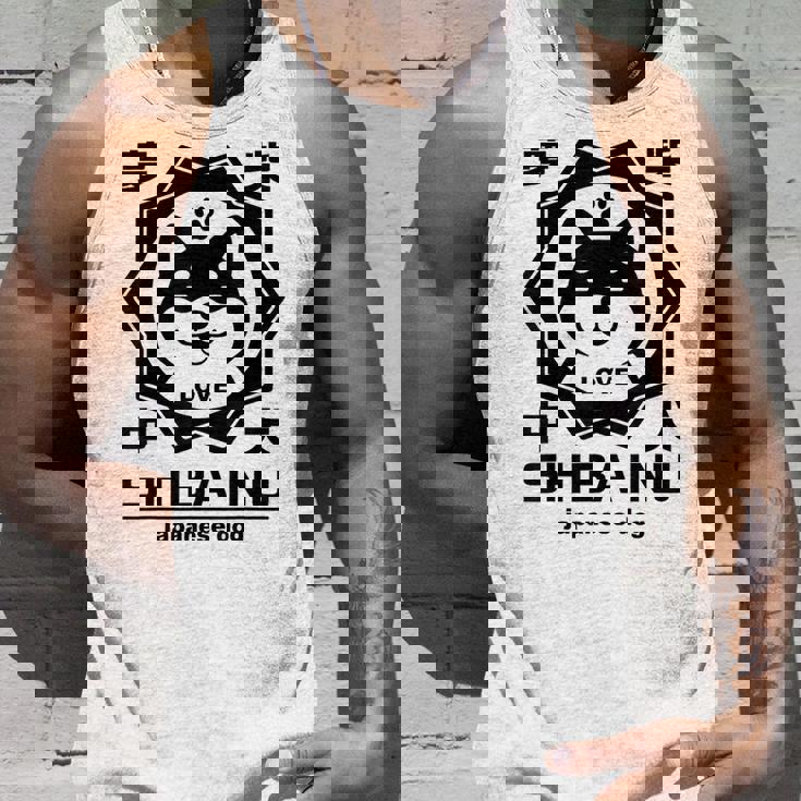 犬 メンズ レディース かわいい おもしろ いぬ イヌ しば犬 シバ犬 柴犬 芝犬 犬好き 柴犬好き タンクトップ 彼への贈り物