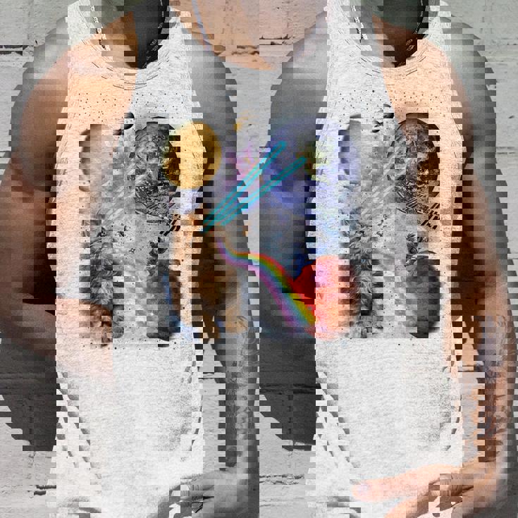 猫 ねこ 宇宙 惑星 タンクトップ 彼への贈り物