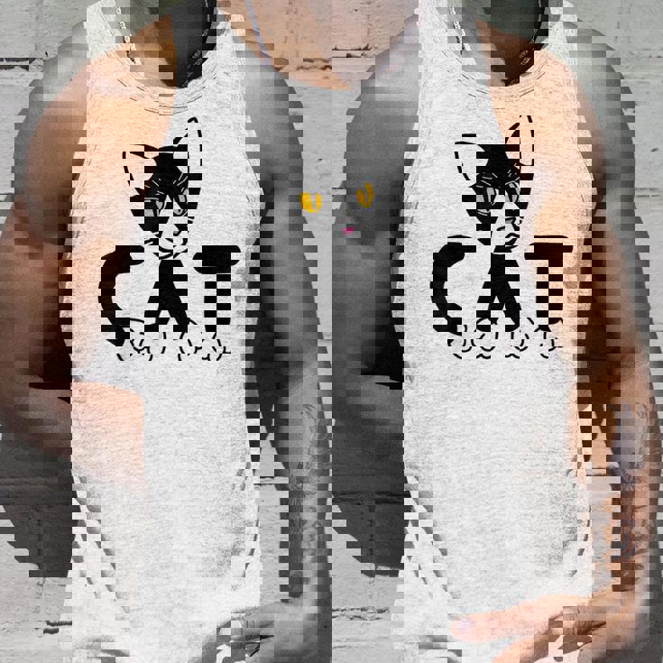 猫 子猫 ハチワレ モノトーン 白 黒 かわいい ユニーク タンクトップ 彼への贈り物