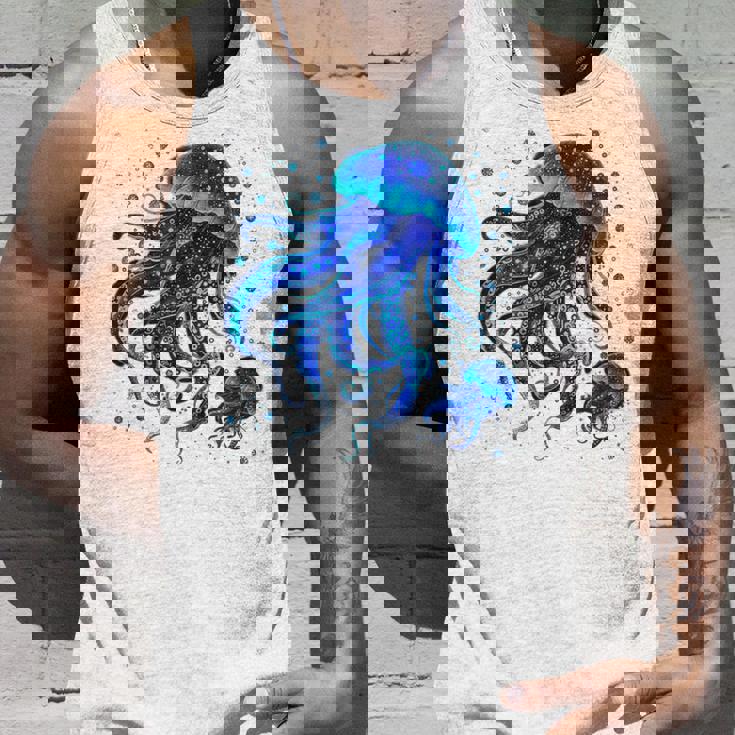 生物発光と水中世界クラゲ タンクトップ 彼への贈り物