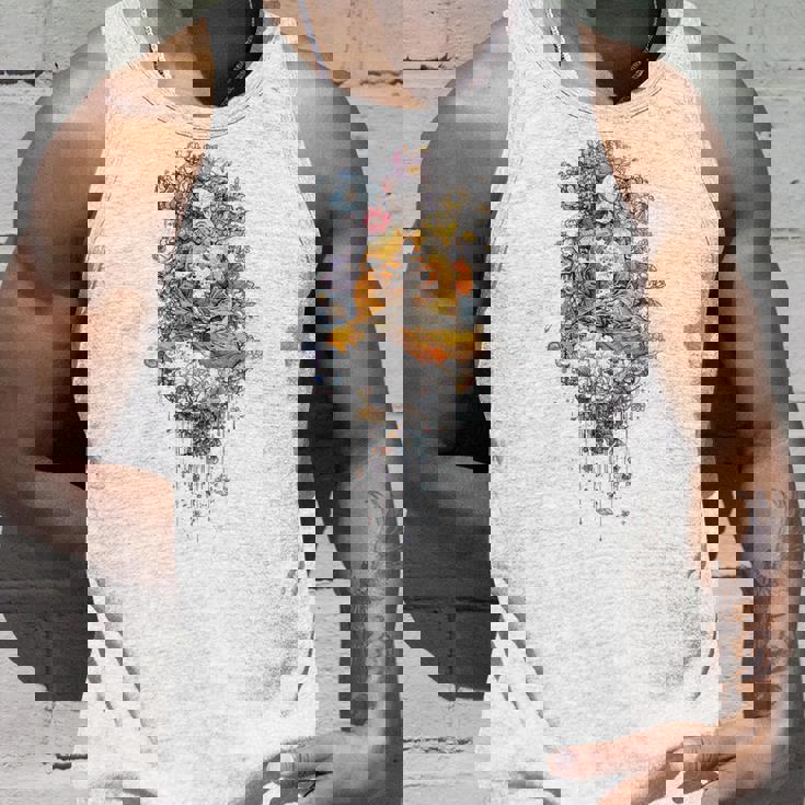 瞑想 仏 スピリチュアル ヨガ 禅 仏教 デザイン タンクトップ 彼への贈り物