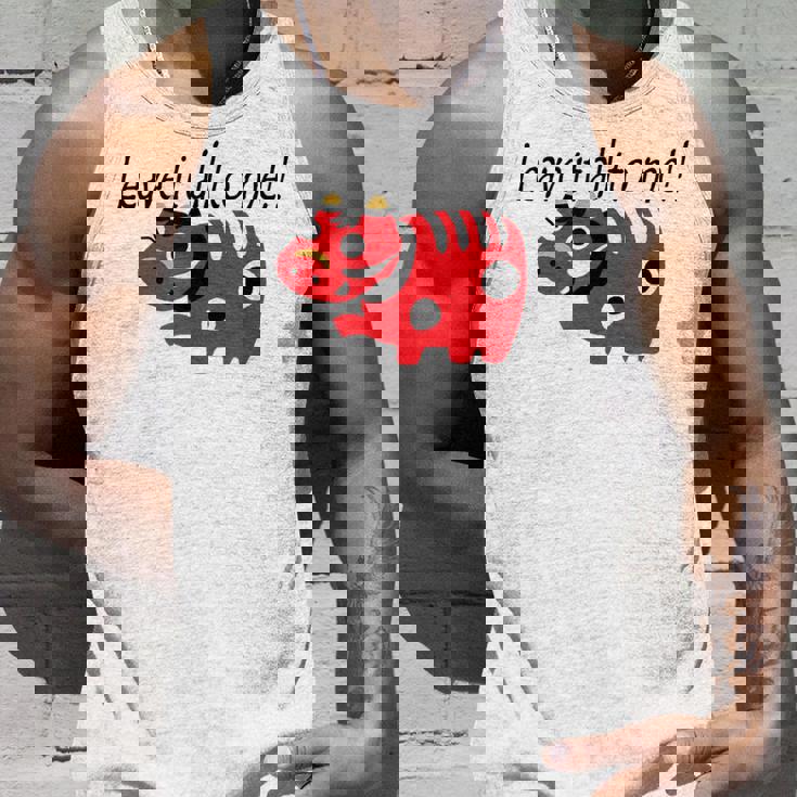 私に任せなさいっ！！ 赤べこ 疫病退散 お守り 郷土玩具 福島県 メンズ レディース キッズ タンクトップ 彼への贈り物