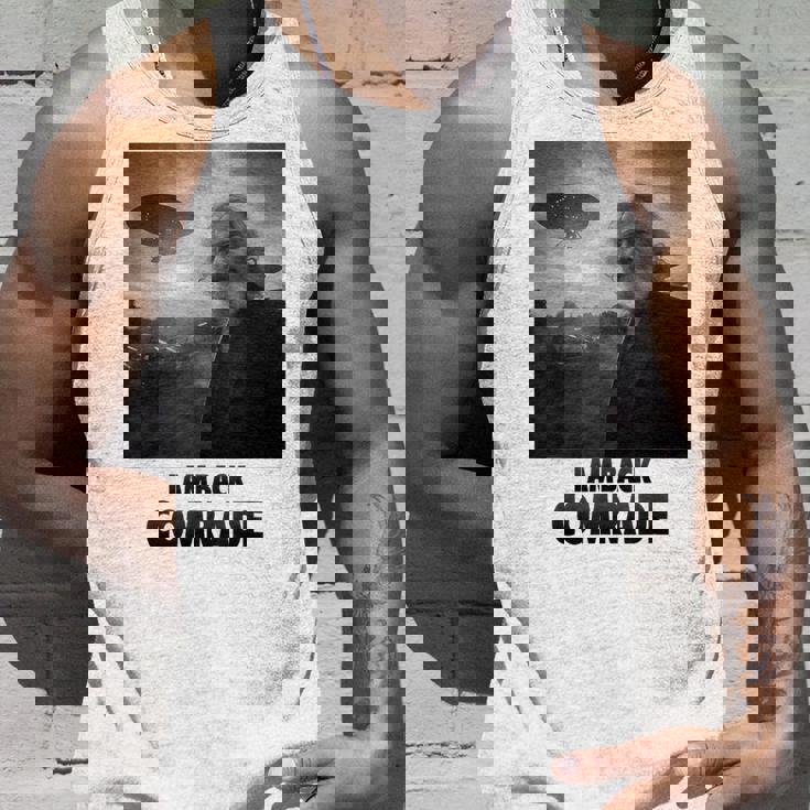 私は戻ってきた同志、共産主義者、カール・マルクス タンクトップ 彼への贈り物