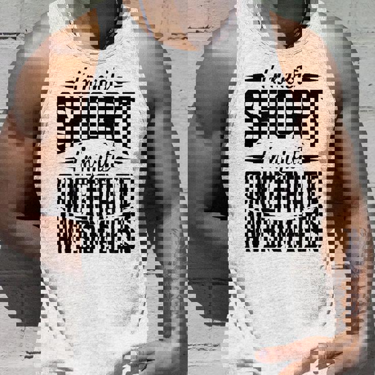 私は背が低いのではなくただ凝縮しているだけです素晴らしさ タンクトップ 彼への贈り物