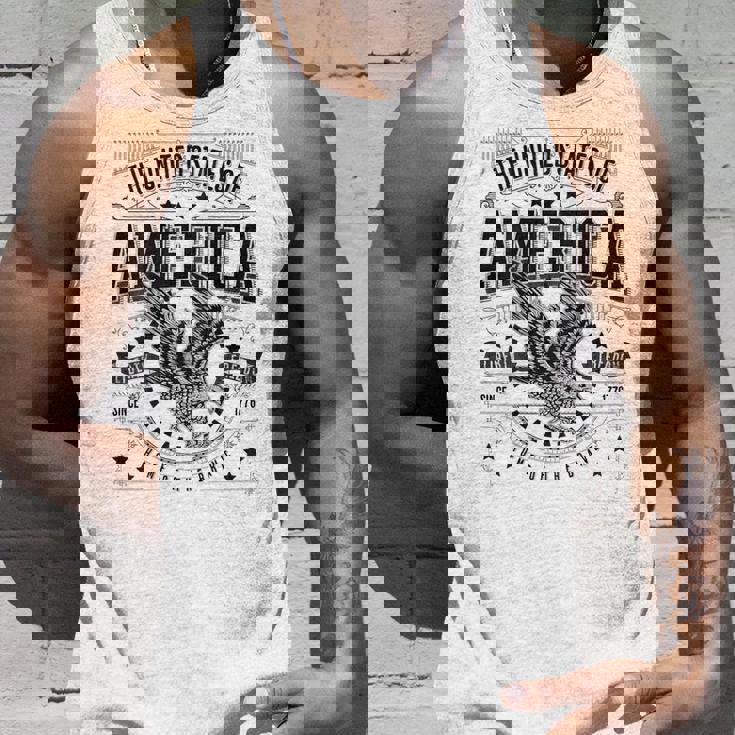 米国 アメリカン イーグル アメリカ国旗 パトリオット Usa バックプリント メンズ タンクトップ 彼への贈り物