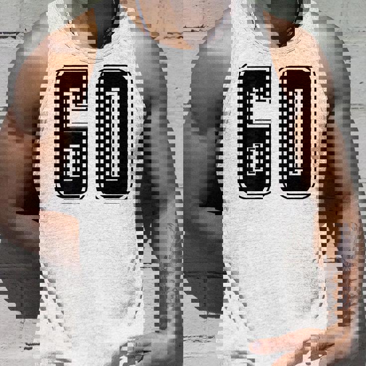 背番号 60 チーム短大スポーツ背番号付きユニフォーム タンクトップ 彼への贈り物