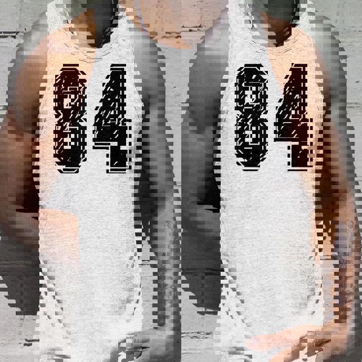 背番号 84 チーム短大スポーツ背番号付きユニフォーム タンクトップ 彼への贈り物