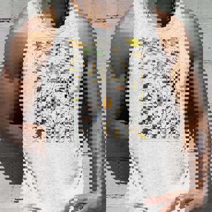 虫 昆虫 虫虫型 昆虫学プリント 虫プリント タンクトップ 彼への贈り物