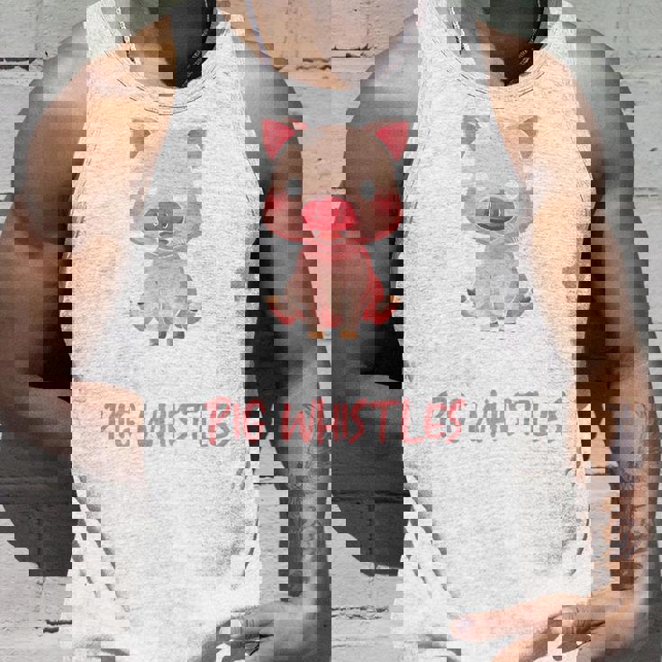 バックプリント 豚の口笛を信じる タンクトップ 彼への贈り物