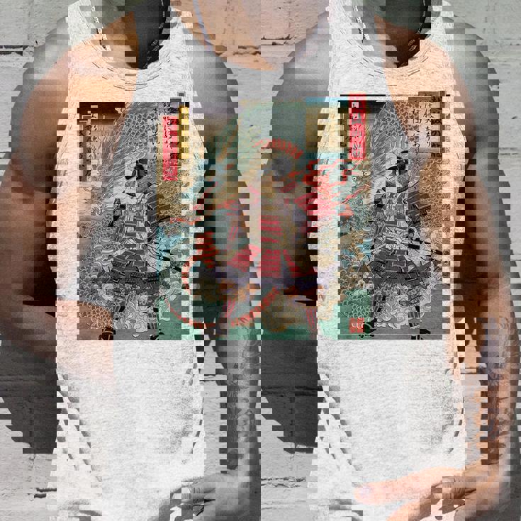 越後の龍 上杉謙信 長尾景虎 毘沙門天 軍神 バックプリント タンクトップ 彼への贈り物