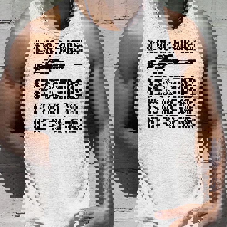 長距離射撃 It's Like Golf But For 背面 タンクトップ 彼への贈り物