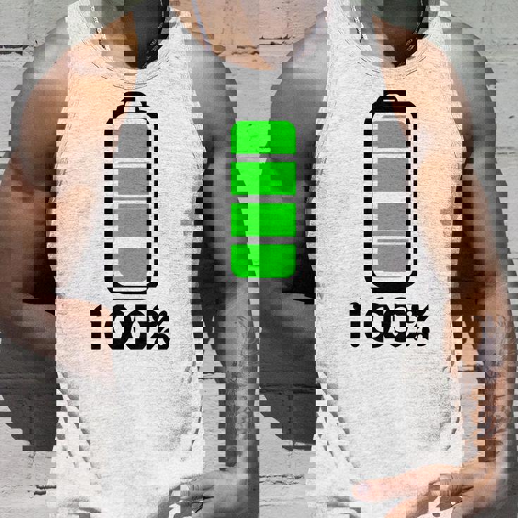 電池 100 フルバッテリー タンクトップ 彼への贈り物