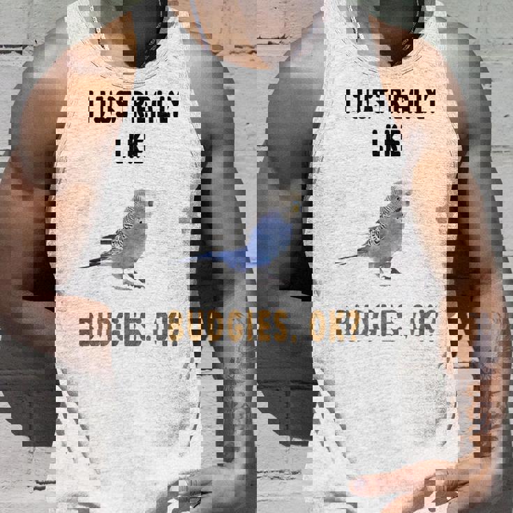 青いセキセイインコ、面白いことわざ、楽しい、セキセイインコ タンクトップ 彼への贈り物