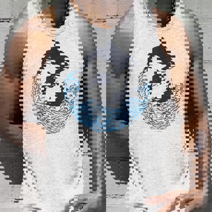 面白tシャツ シャチ 海 クジラ サメ おもしろ かわいい グッズ 服 ネタ メンズ オリジナル 夏 タンクトップ 彼への贈り物