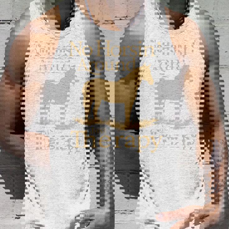 面白い 治療的 乗馬 馬 補助療法 ヒーリング 長袖tシャツ タンクトップ 彼への贈り物