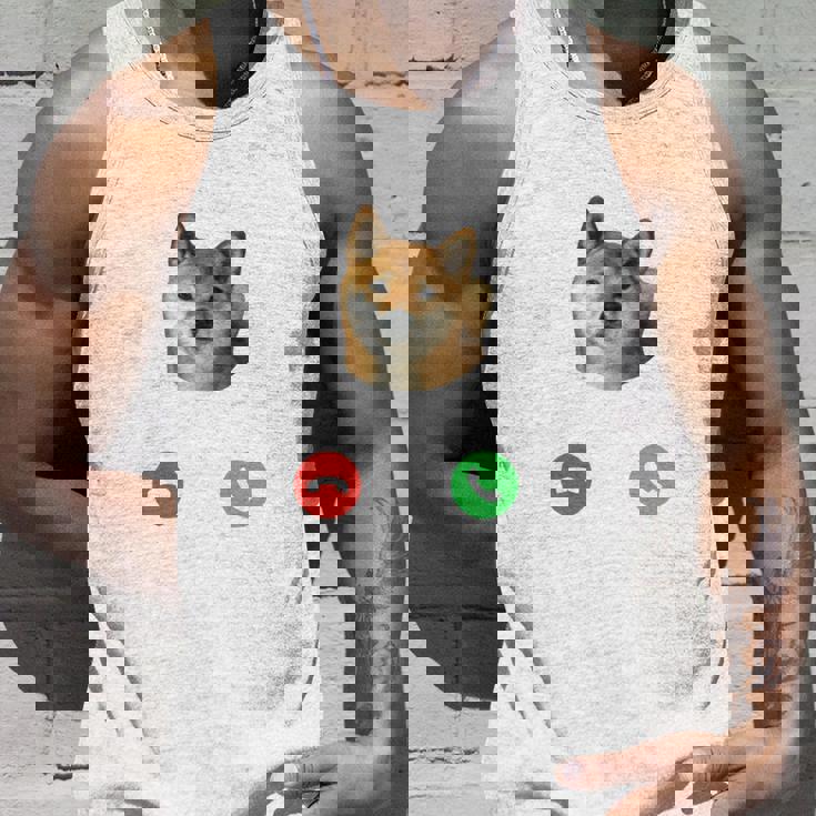 面白いtシャツ 柴犬 着信 イヌ わんこ メンズ 犬好き グッズ かわいい おもしろ 面白い 服 ネタ 長袖tシャツ タンクトップ 彼への贈り物