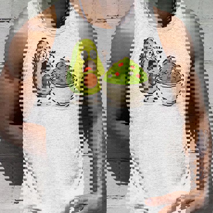 面白いアボカドワカモレ漫画パニック タンクトップ 彼への贈り物