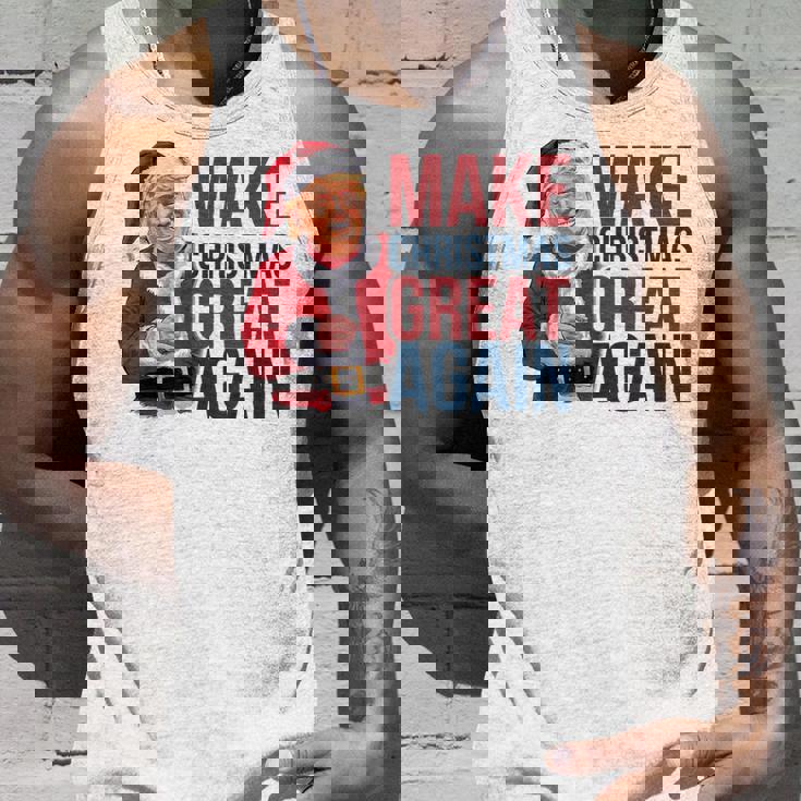 面白いクリスマスグレートアゲイントランプサンタファンusaホリデー 2024 タンクトップ 彼への贈り物