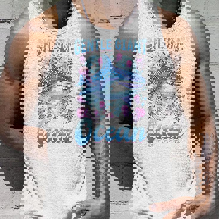 面白いジンベイザメ 動物 優しい海の巨人 タンクトップ 彼への贈り物