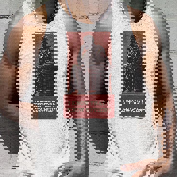 面白い哲学ギフト 哲学者のためのギリシャ語の引用 長袖tシャツ タンクトップ 彼への贈り物