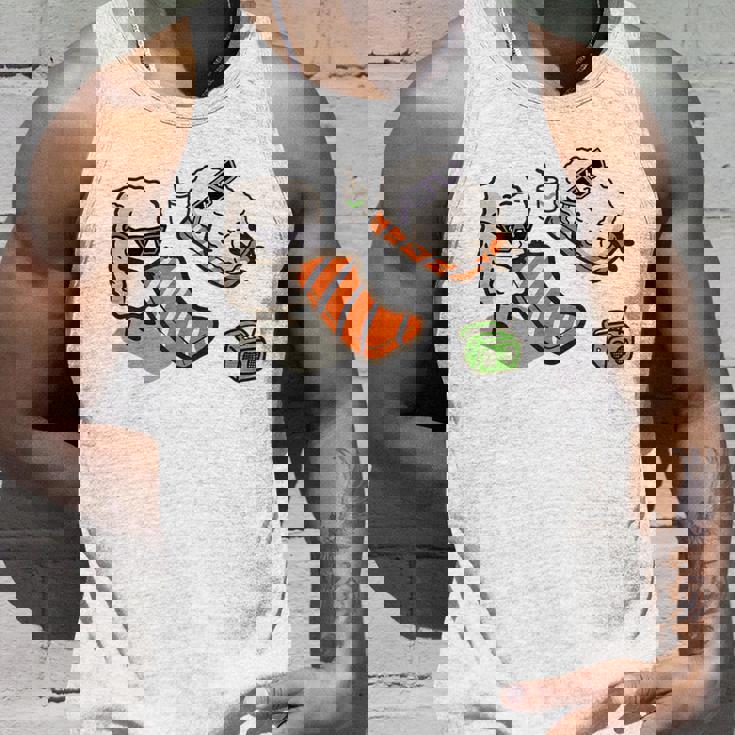 面白い寿司 ビーチで日光浴 タンクトップ 彼への贈り物