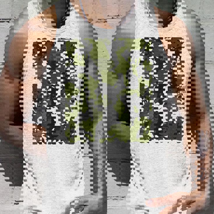 面白い猫のカモフラージュカモフラージュパターンペット猫 タンクトップ 彼への贈り物