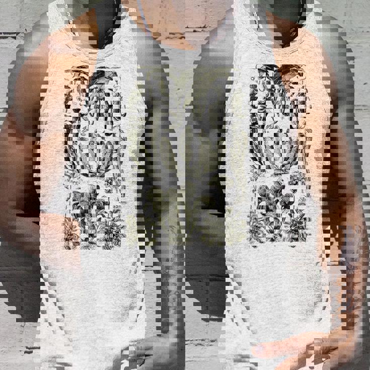 食虫植物 ヴィンテージ サラセニア ボタニカル タンクトップ 彼への贈り物