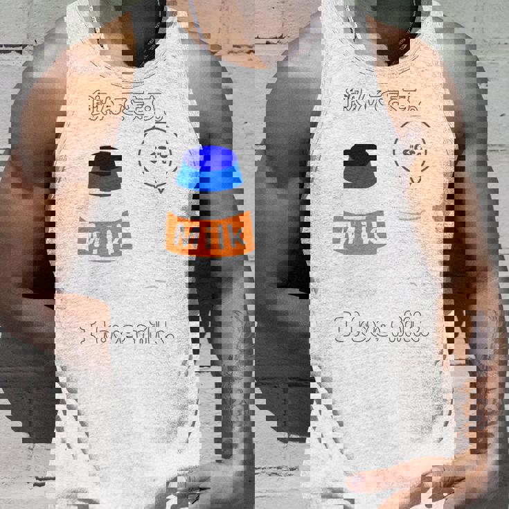 飲んでます。 I Love Milk 牛乳 ミルク びん ボトル カップ 健康 の イラスト 長袖tシャツ タンクトップ 彼への贈り物