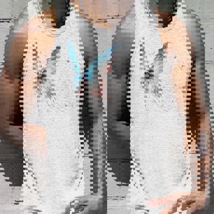 魔法の蝶 エレガント 神秘的な蝶 銀河 星 長袖tシャツ タンクトップ 彼への贈り物