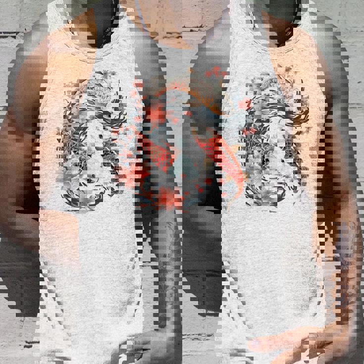 鯉 桜 長袖tシャツ タンクトップ 彼への贈り物