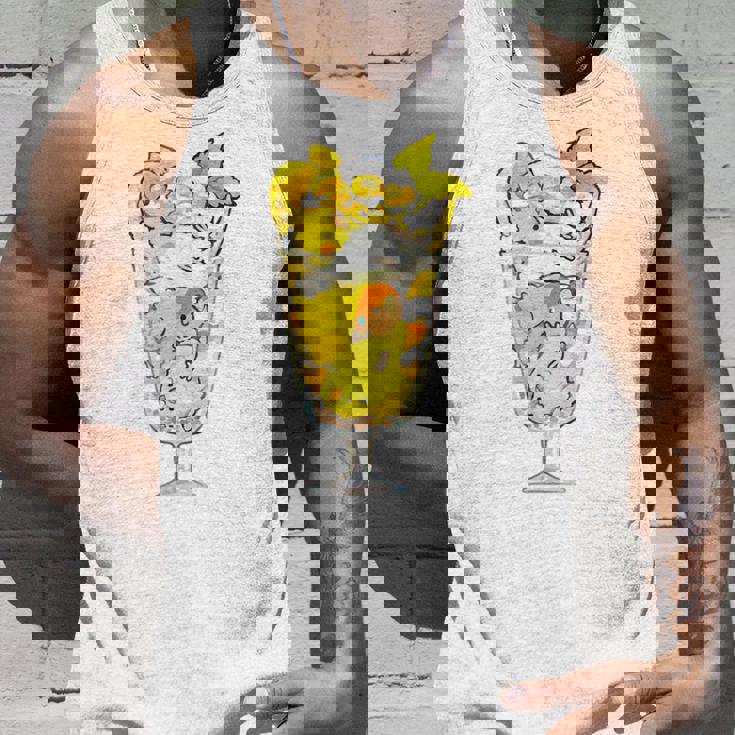 鳥パフェイエロー オカメインコ ラブバード バギー タンクトップ 彼への贈り物