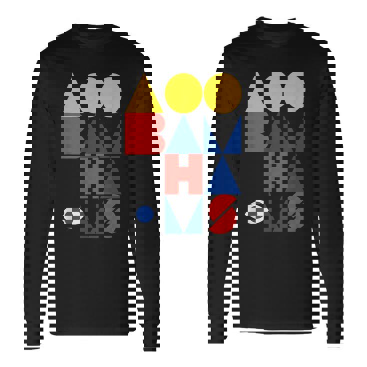 100Th Anniversary Of Bauhaus chool 1919 1933 長袖Tシャツ