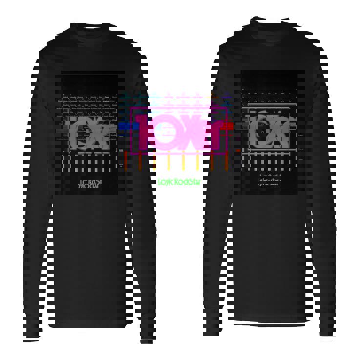 10Xer クール オリジナルアートワーク ロックスター エレクトロニック バンド 長袖Tシャツ