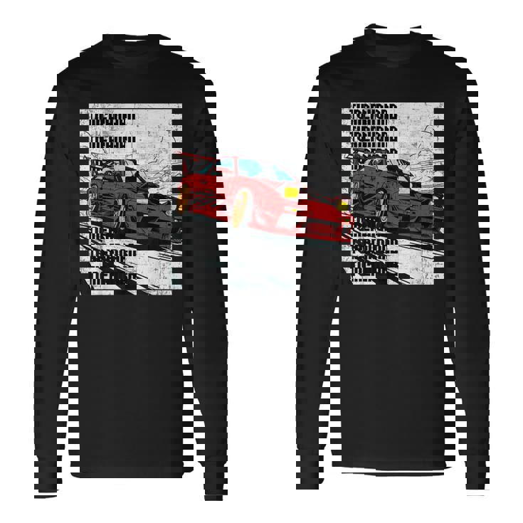 180Sx ドリフト アニマルスタイル クール アニメ イニシャル D レースカー13 長袖Tシャツ ギフトのアイデア