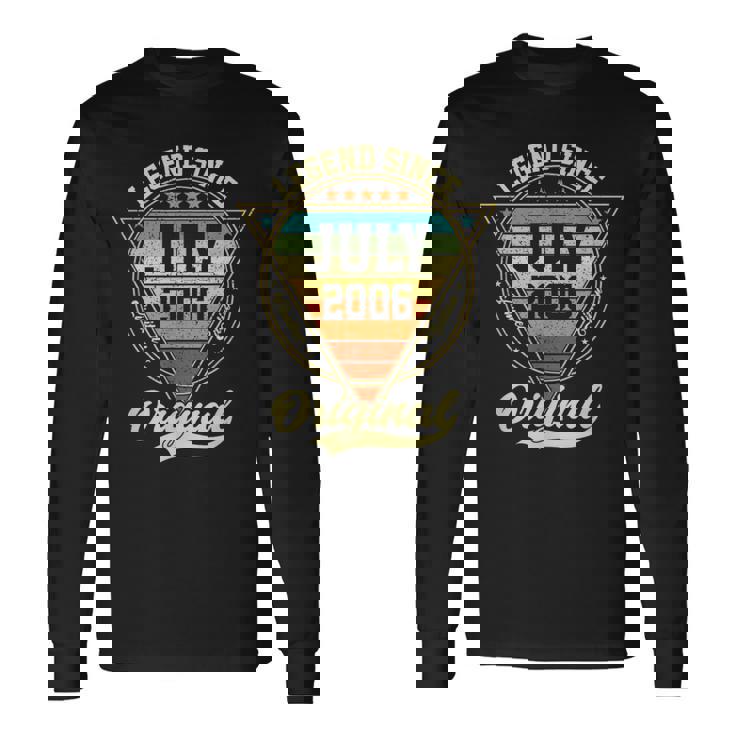 18歳の誕生日レジェンド 2006年7月以来 18歳 長袖Tシャツ