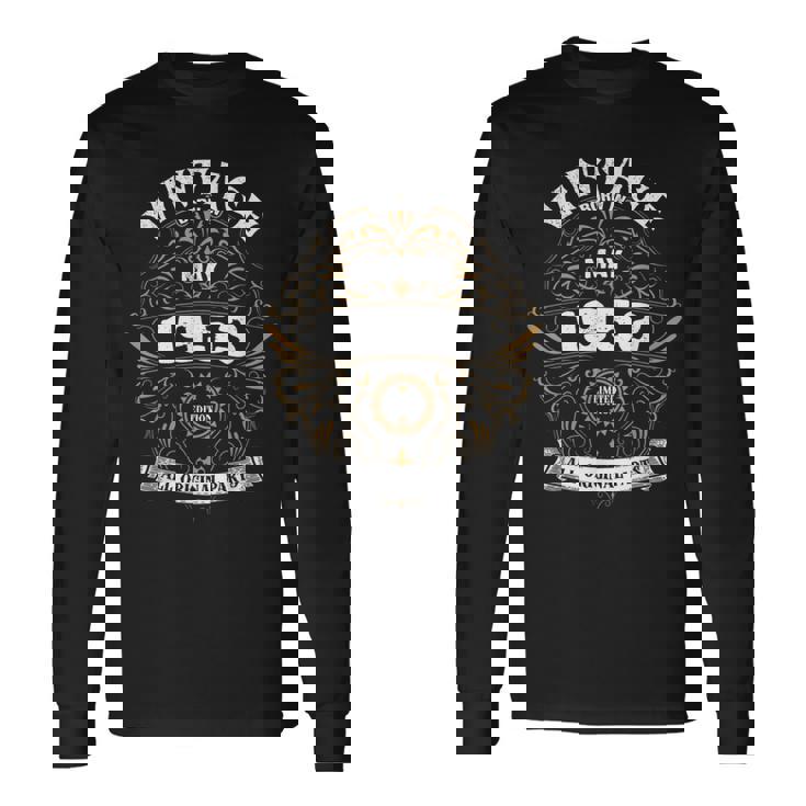 1953年5月生まれ オリジナルパーツ ヴィンテージ 5月の誕生日 長袖Tシャツ