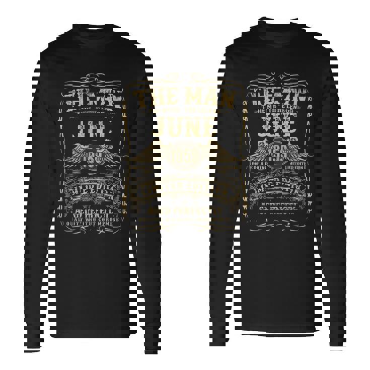 1959年6月 66歳 誕生日プレゼント 男性用 66歳 誕生日 長袖Tシャツ