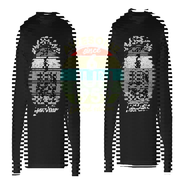 1959年6月6日 65歳の誕生日 65歳 2024 誕生日 長袖Tシャツ