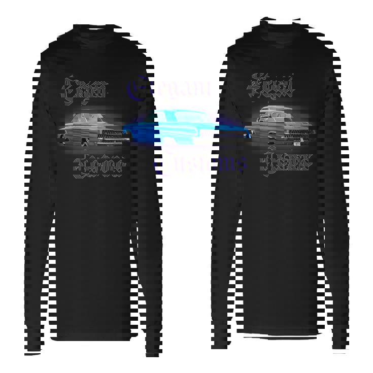 1962 インパラネクストムービー 30-ローライダーカスタムホットロッド 長袖Tシャツ