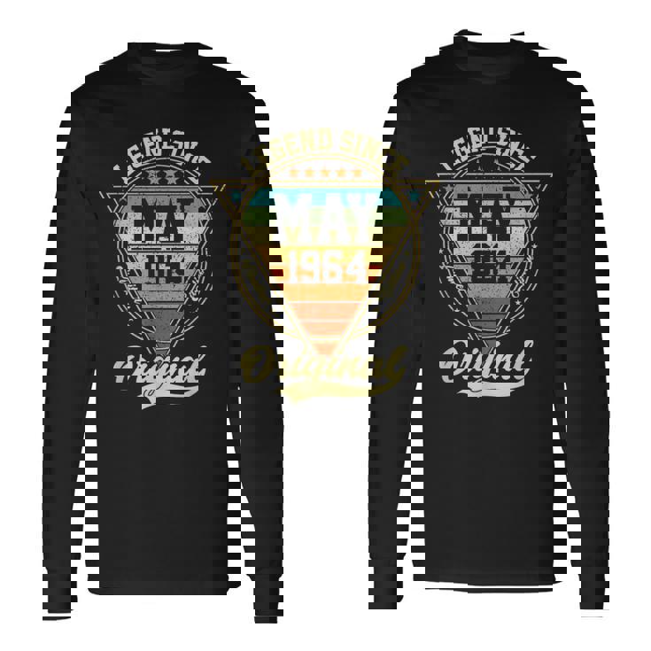 1964年5月以来60歳の誕生日伝説 60歳 長袖Tシャツ