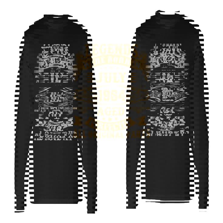 1964年7月 61歳 誕生日プレゼント 男性用 61歳の誕生日 長袖Tシャツ