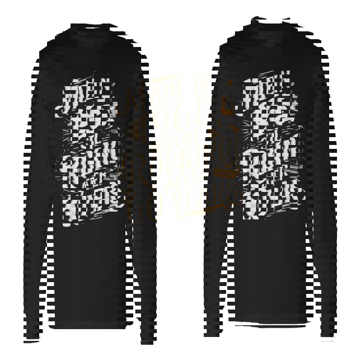 1965年製作。60年経っても揺れるレトロ。 長袖Tシャツ