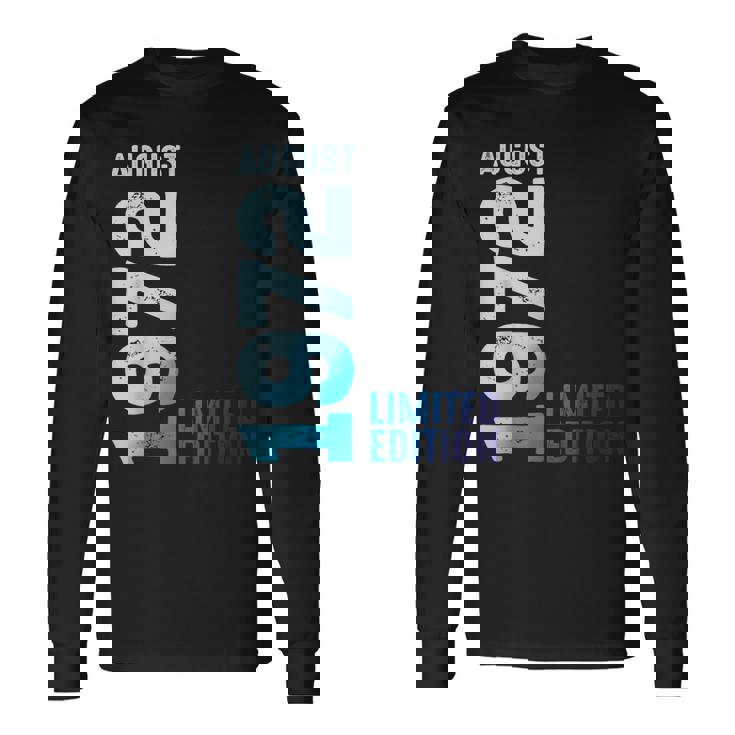 1972年8月 1972年 レトロ 1972年ヴィンテージ限定版 長袖Tシャツ