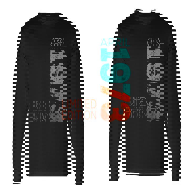 1973年4月1973年 レトロ 1973 ヴィンテージ 1973 長袖Tシャツ