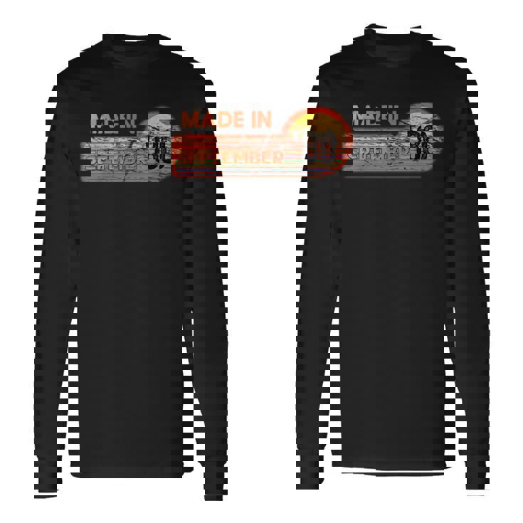 1980年9月に製作。素晴らしい1980年の誕生日ヴィンテージ。 長袖Tシャツ