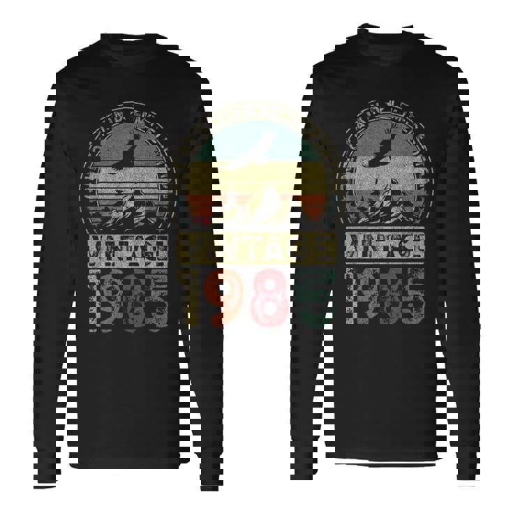 1985年ヴィンテージ、限定版、40歳の誕生日、40歳 長袖Tシャツ