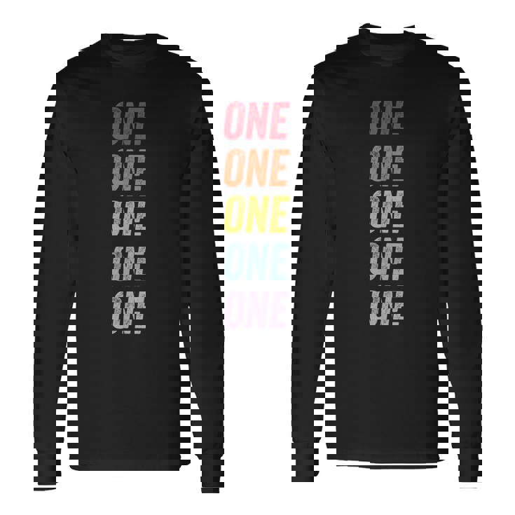 1つ 長袖Tシャツ ギフトのアイデア