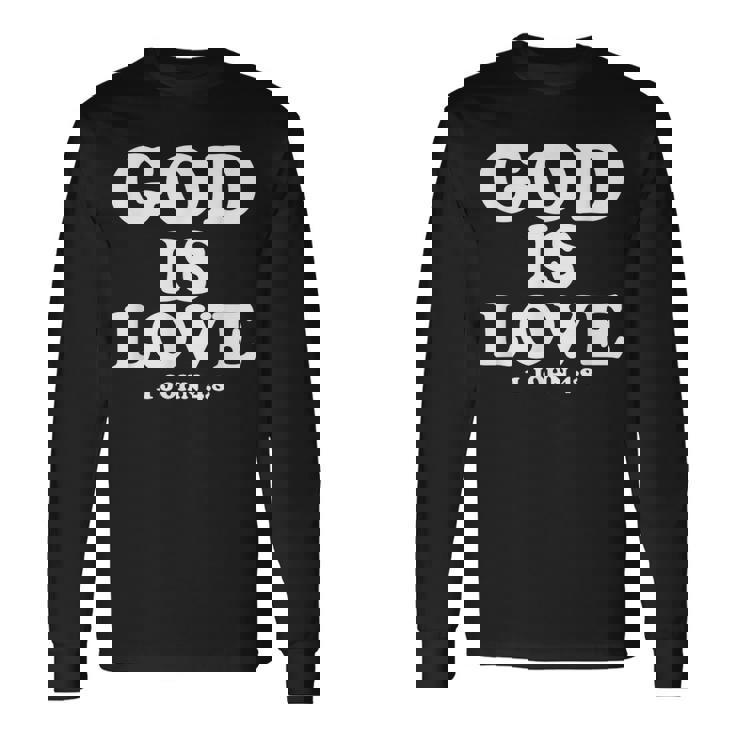 1ヨハネ4 長袖Tシャツ