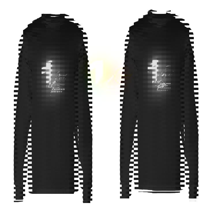 1周年記念デザイン 長袖Tシャツ