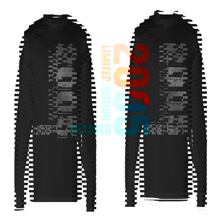 2005年以来 限定版 2005年10月 2005年 レトロ 2005 長袖Tシャツ